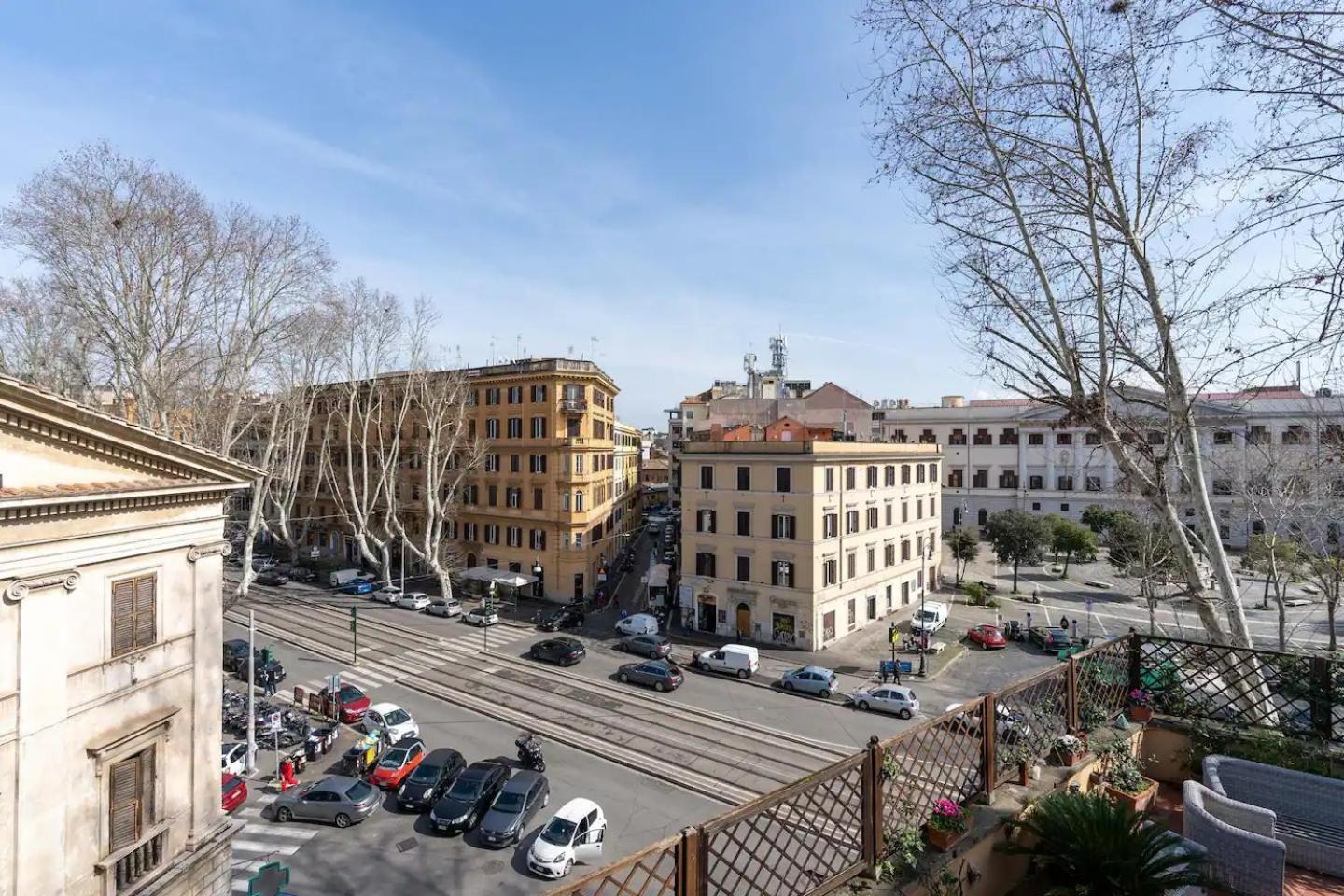 Apartamento 15 Min From Piazza Venezia Skyline Sanctuary In Trastevere Roma