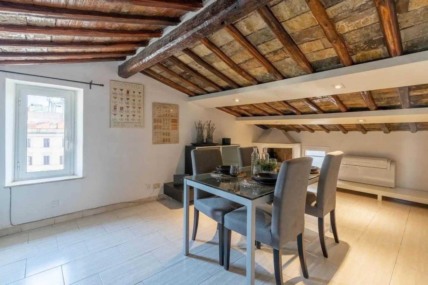 Apartamento 15 Min From Piazza Venezia Skyline Sanctuary In Trastevere Roma