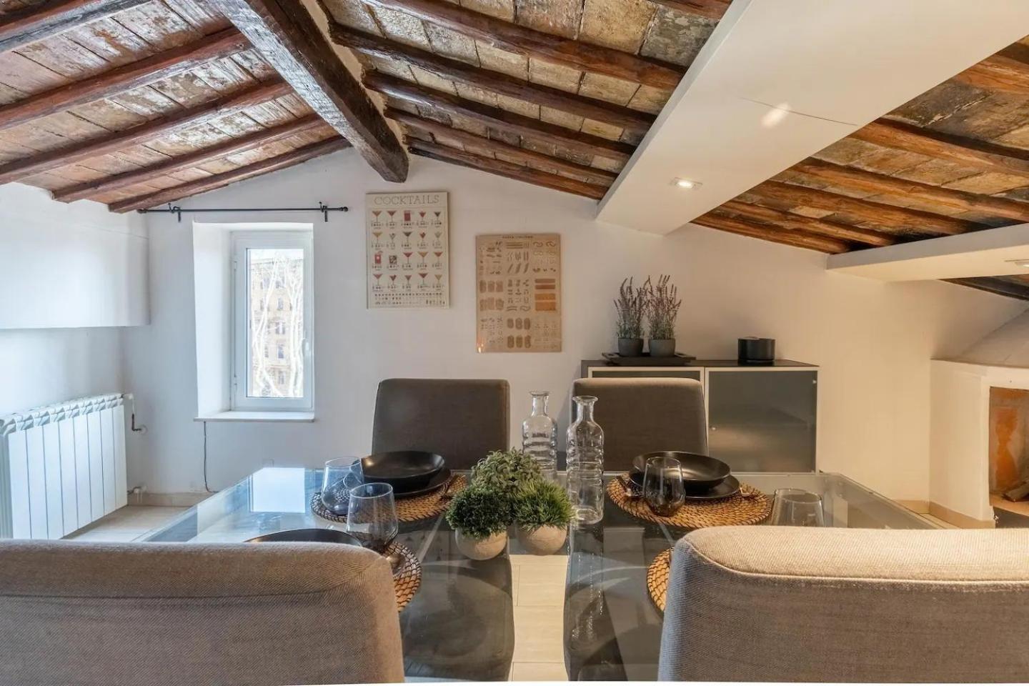 Apartamento 15 Min From Piazza Venezia Skyline Sanctuary In Trastevere
